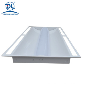 RoHS IP20 Recessed Led Troffer Light with air slot 120x40 office meeting rooms retail stores hotel bank school